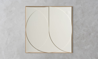 Постер Circle bas-relief