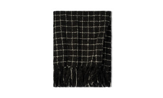 Плед Gianni black&white