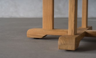 Стол из тика Capri уличный квадратный