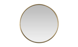Зеркало круглое Walker brass малое