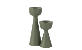 Подсвечник Cone green L