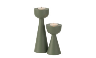 Подсвечник Cone green L