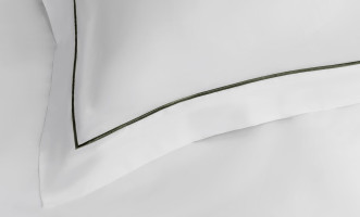 Комплект постельного белья Line Olive Green