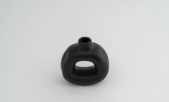 Подсвечник Donat черный