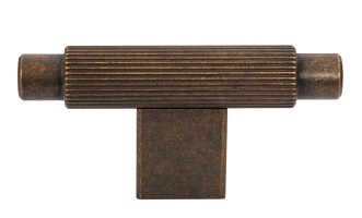 РУЧКА ARPA T-KNOB RUSTIC BRASS