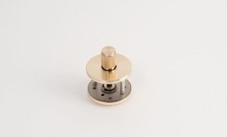 Дверная защёлка Contour Thumbturn lock Brass (пара)