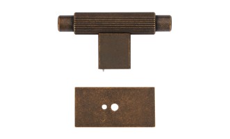 РУЧКА ARPA НА ПЛАТФОРМЕ T-KNOB RUSTIC BRASS