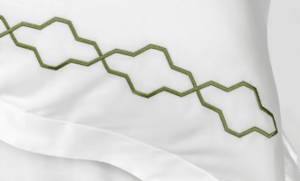 Наволочки квадратные Embrace, цвет Olive Green
