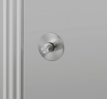 Защелка дверная Thumbturn Linear steel (комплект 2 шт)