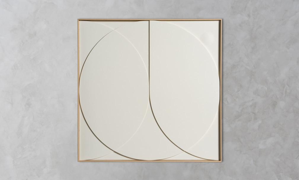 Постер Circle bas-relief