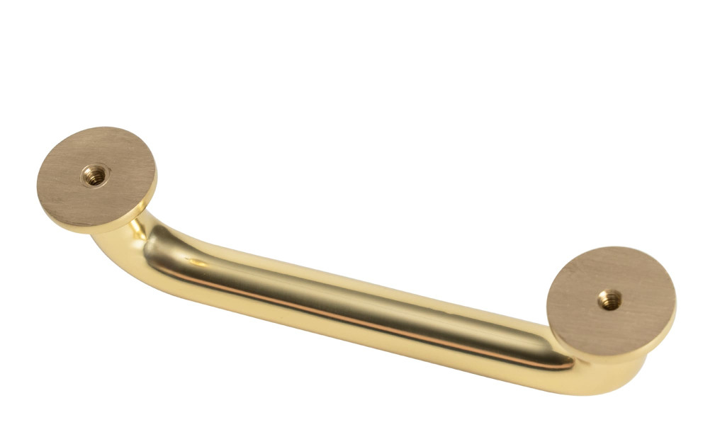 Ручка-скоба Tube 4in aged brass
