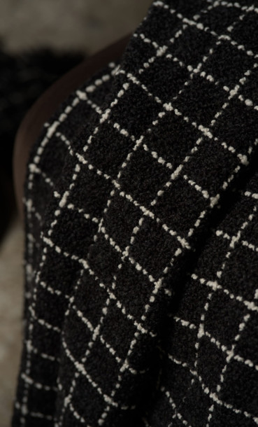 Плед Gianni black&white