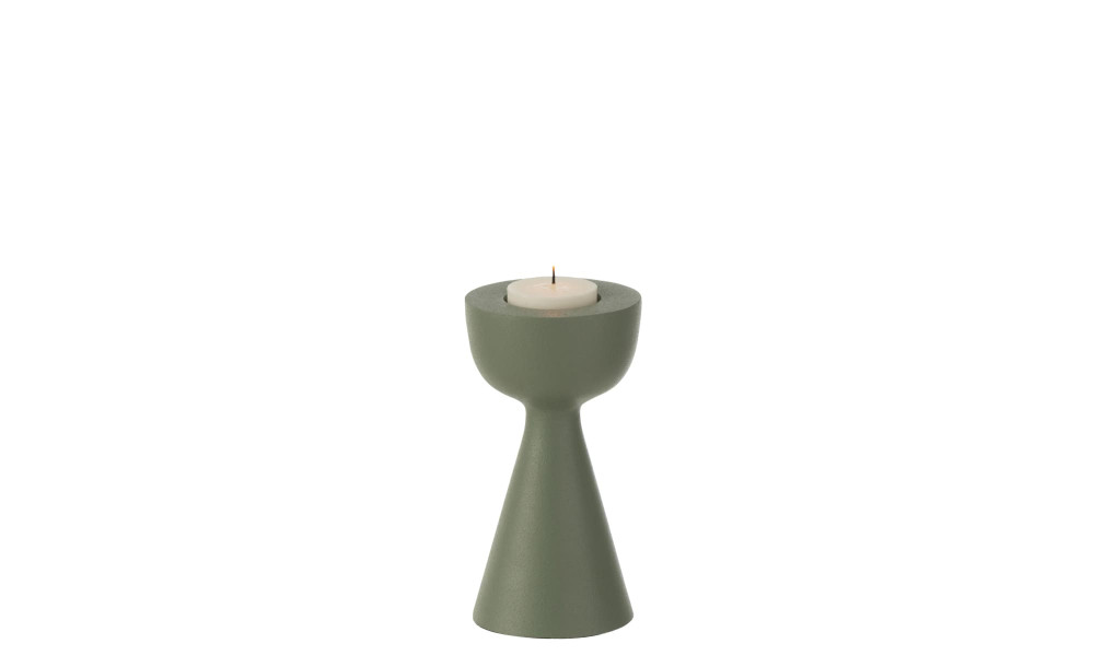 Подсвечник Cone green S