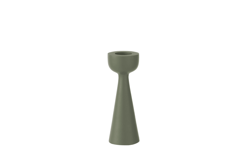 Подсвечник Cone green L