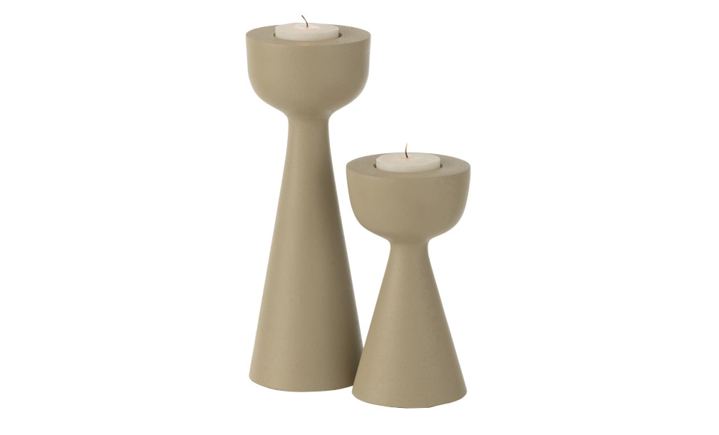 Подсвечник Cone ivory L