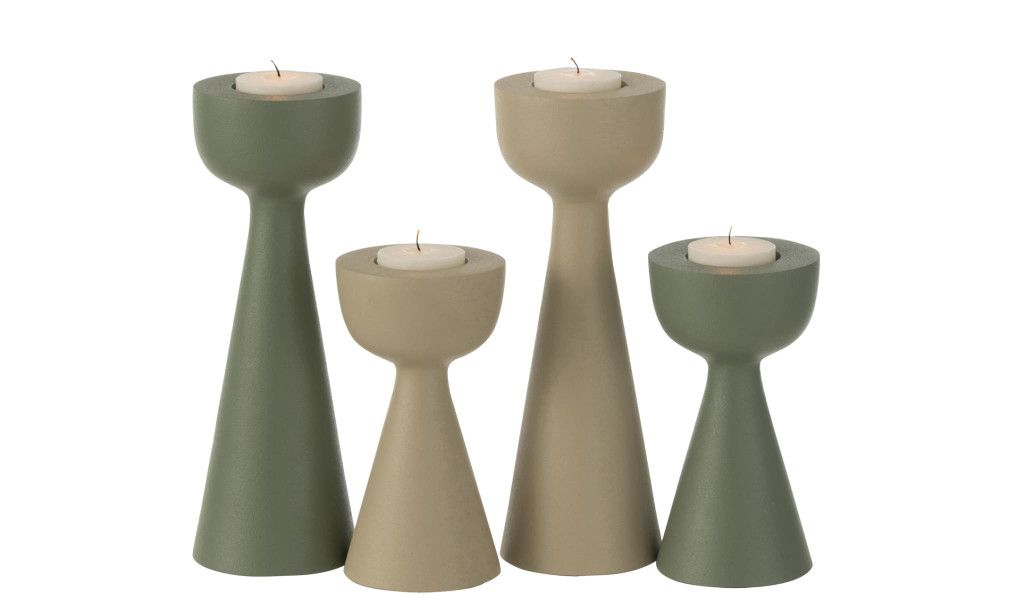 Подсвечник Cone ivory L