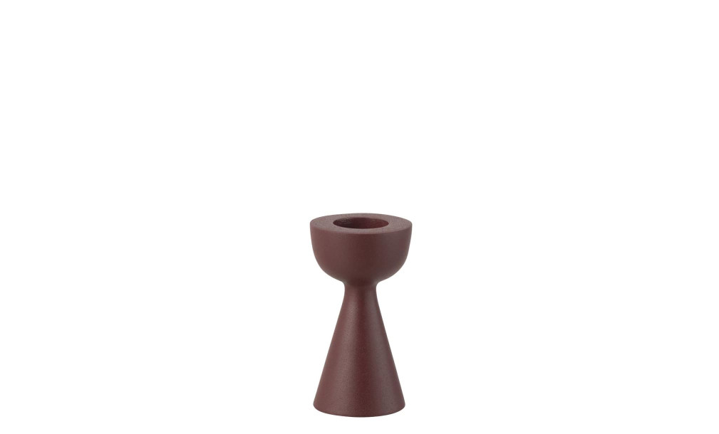 Подсвечник Cone maroon S