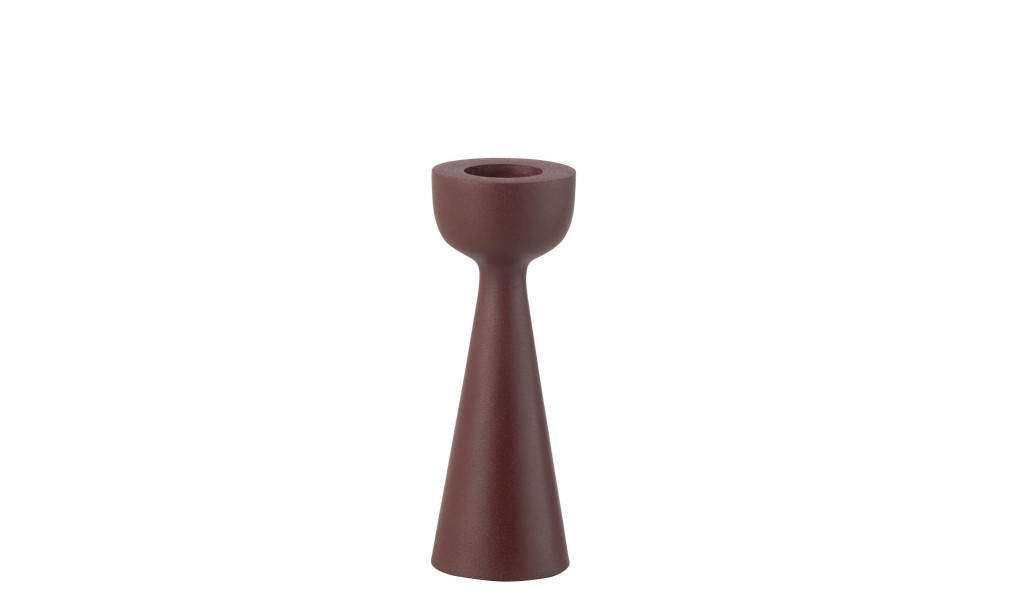 Подсвечник Cone maroon L