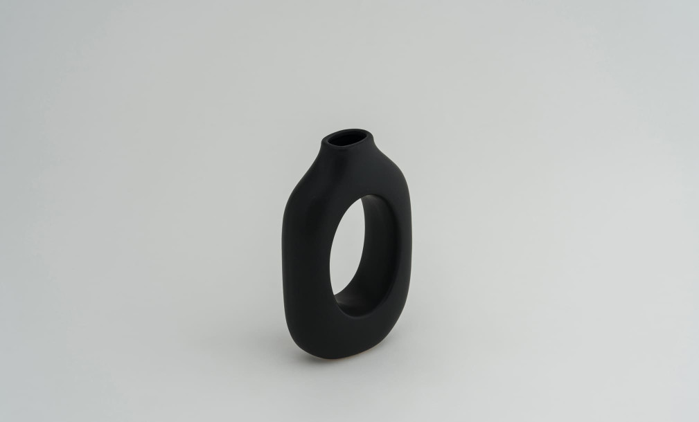 Ваза Ring Black
