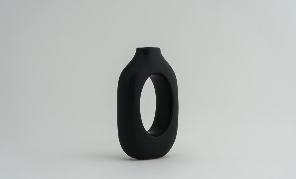 Ваза Ring Black