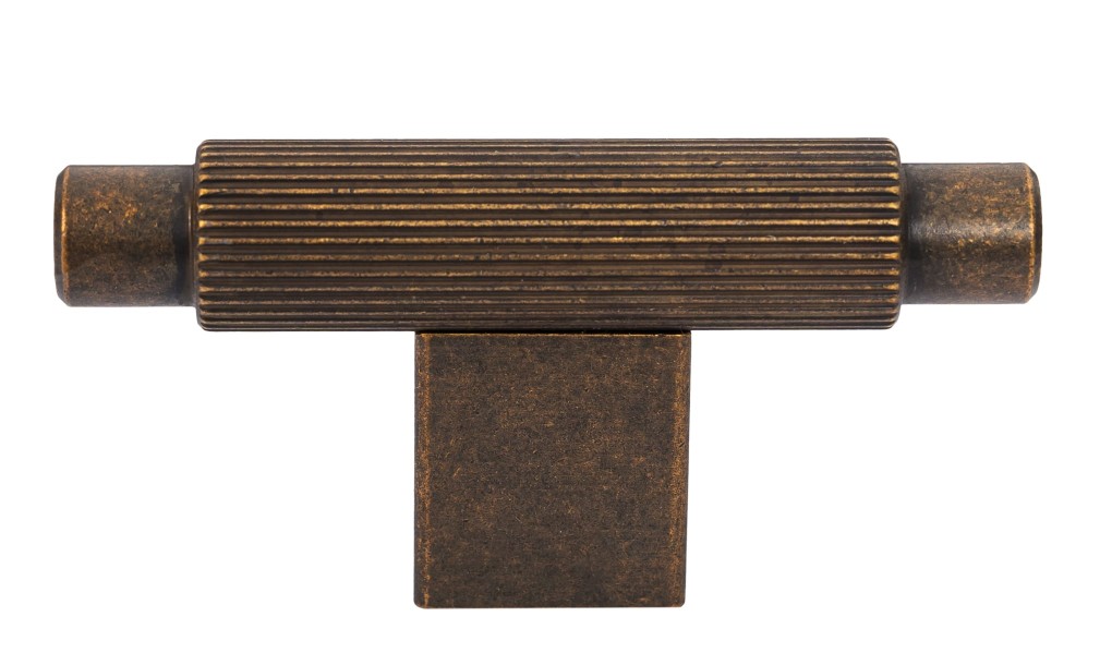 РУЧКА ARPA T-KNOB RUSTIC BRASS