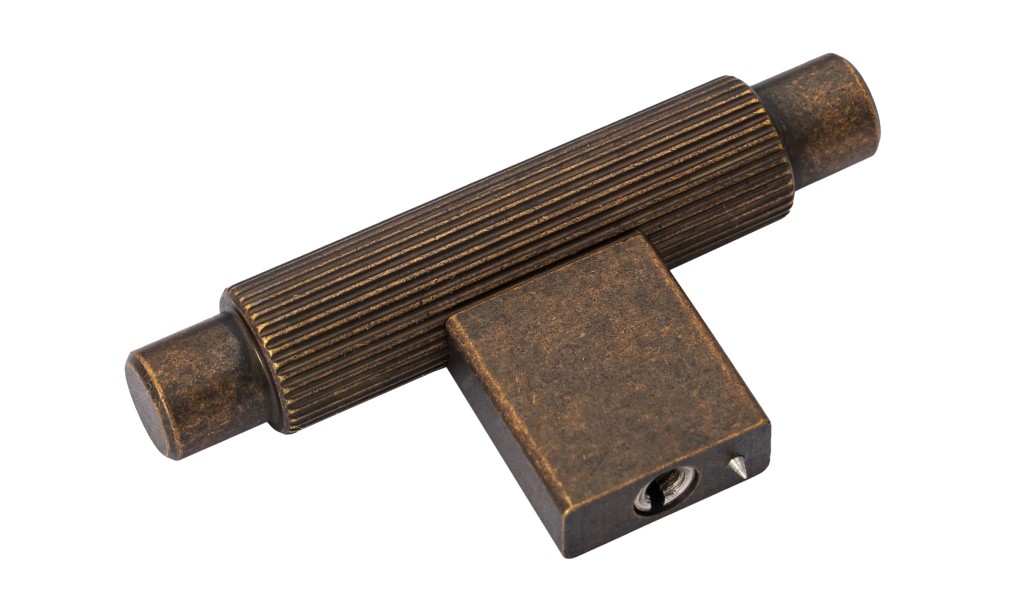 РУЧКА ARPA T-KNOB RUSTIC BRASS