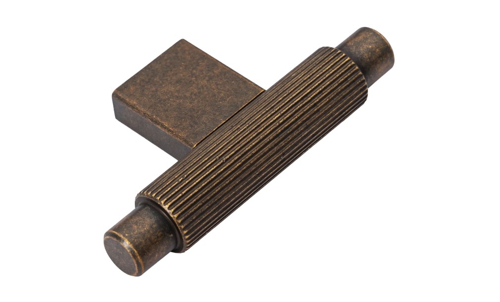 РУЧКА ARPA T-KNOB RUSTIC BRASS