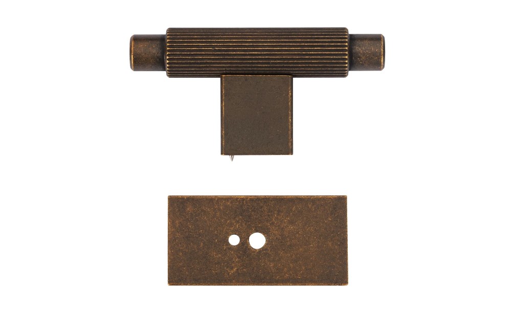 РУЧКА ARPA НА ПЛАТФОРМЕ T-KNOB RUSTIC BRASS