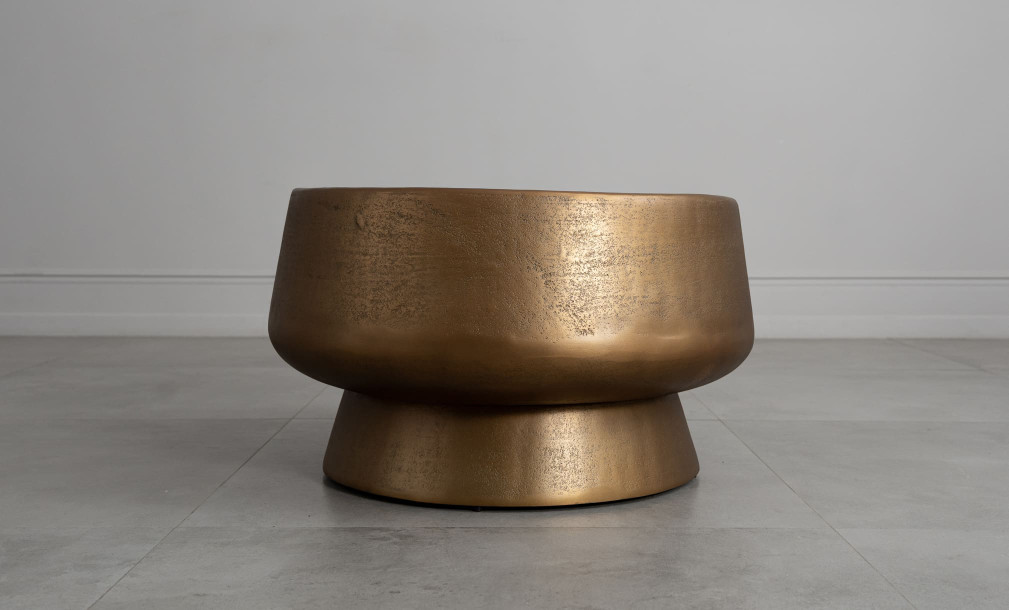 Кофейный столик Lanthe antic brass