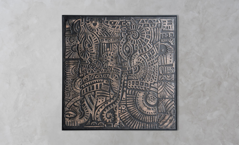 Постер Pattern black