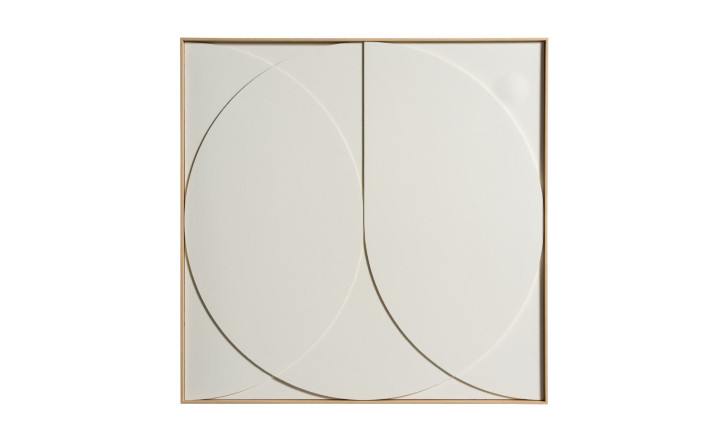 Постер Circle bas-relief