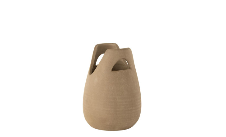 Ваза Handle Beige малая
