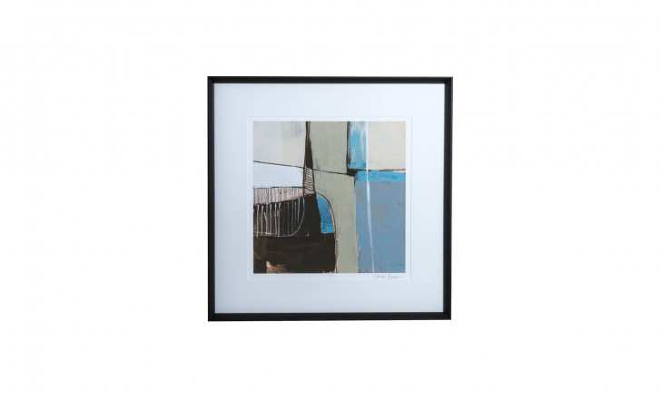 Постер Blue & Chocolate Paths I